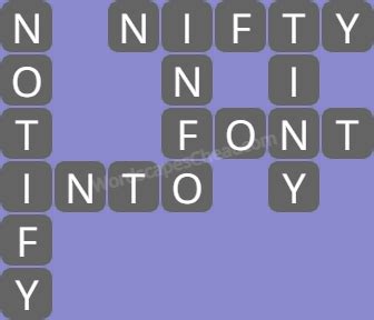 Wordscapes Level 1317, Lake 5.